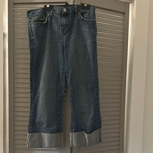 Women's cuffed jeans 👖 Size 10